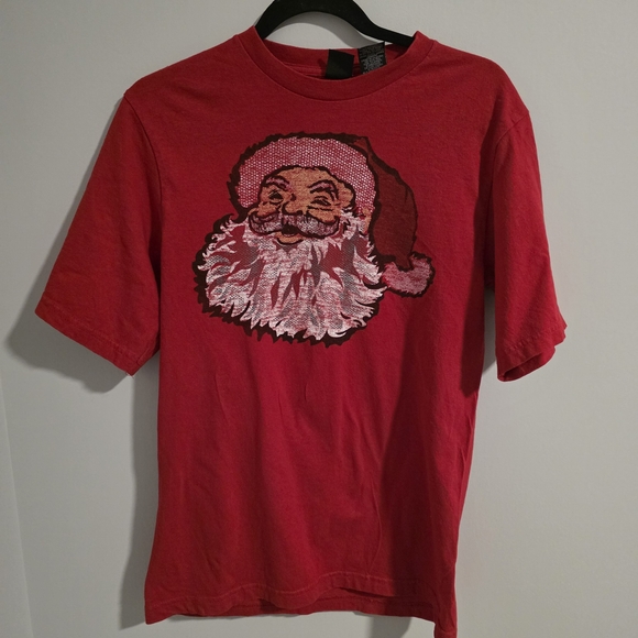 Dec 25Th Other - Red Santa Claus Graphic Tee